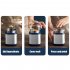 10000 19999 Rpm Electric Grinder Stainless Steel Coffee Bean Grinder for Spices Seeds Stainless Steel EU Plug