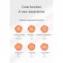 10000mah Portable Camping Fan with Detachable Tripod 3 Levels Adjustable Outdoor Electric Fan with Timing White