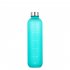 1000ML Space  Cup Time Marker Portable Outdoor Sports Bottle Frosted Gradient Color Cup Green