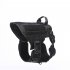 1000d Nylon Dog  Vest Outdoor Pet Vest With Buckle Quick Release Vest For Dog Black rope XL