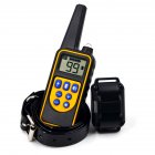 1000m Pet Dog Electric Shock Training Collar IP7 Depth Waterproof Remote Control Dog Device Anti Barking Device U S  regulations