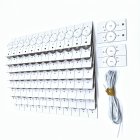 100PCS 6V SMD Lens Lamp Beads with 2m Wire for 32 65 Inch LED TV  Repair