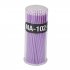 100Pcs Disposable Eyelash Extension Micro Brush Applicators Mascara Purple