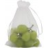 100Pcs Organza Bags Mesh Candy Bags Drawstring Jewelry Pouches for Present Wedding Giveaways 5in x 7in  13 x 18cm white