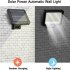 100led Solar  Light Motion Sensor Wall Light Emergency Led Light For Outdoor Street Garden Porch 56led
