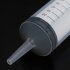 100mL   150mL   200mL Reusable Plastic Syringes Feeder Cleaning Douche Enema Nutrient Sterile Health Measuring Syringe Tools 200ml