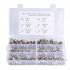 100pcs Box Cage Nuts M5 M6 and Screws M5 x 16mm M6 x 16mm M5x20mm M6 x 20mm As shown