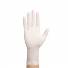 100pcs Disposable Latex Gloves White Non-Slip Acid and Alkali Laboratory Rubber Latex Gloves Household Cleaning Products milk white_S