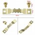 100pcs Double sided Sawtooth Hook With Flat Head Screw Combination Set Straight Strip Frame Hanger Accessories  sawtooth hook screw set 