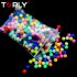 100pcs Multiple Color Mixed Fishing Rigging Plastic Beads Stops for Lure Spinners Sabiki DIY 6mm 8mm 8mm