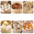 100pcs Round Perforated Steamer Paper Kitchen Steamer Liners Baking Mats 8 inch  20cm diameter  100 sheets