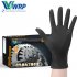 100pcs box 9 Inch Black Inspection Experiment Durable Clean Electronic Disposable Nitrile Rubber Gloves black 1 pair
