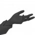 100pcs box 9 Inch Black Inspection Experiment Durable Clean Electronic Disposable Nitrile Rubber Gloves black 1 pair