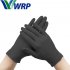 100pcs box 9 Inch Black Inspection Experiment Durable Clean Electronic Disposable Nitrile Rubber Gloves black 1 pair
