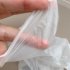 100pcs box Disposable PVC Gloves Transparent Thickened Labor Protection Gloves Transparent white