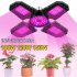 100w Foldable Led Grow Light Indoor Red Blue Spectrum E27 Plant Growing Lamp 120W E27