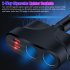 100w High Power Car Cigarette Lighter Socket 1 To 2 Qc3 0 Dual Usb   Pd Chargers Splitter Power Adapter black