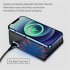 100w Multi Usb Charger Hub Pd Quick Charge 3 0 Qi Wireless Charger 8 Ports Fast Charging Station for iPhone US Plug