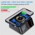 100w Multi Usb Charger Hub Pd Quick Charge 3 0 Qi Wireless Charger 8 Ports Fast Charging Station for iPhone US Plug