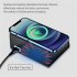 100w Multi Usb Charger Hub Pd Quick Charge 3 0 Qi Wireless Charger 8 Ports Fast Charging Station for iPhone EU Plug
