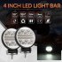 102W 4inch Round Shape Car LED Working Light Modified Truck Off road Roof Lights White light