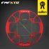 104bcd MTB Bicycle Chain Wheel Protection Cover Bicycle Protection Plate Guard Bike Crankset Full Protection Plate 32 34T red