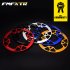 104bcd MTB Bicycle Chain Wheel Protection Cover Bicycle Protection Plate Guard Bike Crankset Full Protection Plate 32 34T red