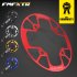 104bcd MTB Bicycle Chain Wheel Protection Cover Bicycle Protection Plate Guard Bike Crankset Full Protection Plate 40 42T red
