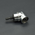 105 Angle Screwdriver Set Socket Holder Adapter Adjustable Bits Drill Bit Angle Screw Driver Tool  Silver