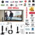 1080P 200 Mile Range Antenna TV Digital HD Skywire 4K Antena Digital Indoor HDTV  Dual amplifier