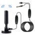 1080P 200 Mile Range Antenna TV Digital HD Skywire 4K Antena Digital Indoor HDTV  Dual amplifier