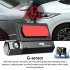 1080P 3 Lens Dash Cam Car Dvr 3 0 Inch HD Ips Screen Wide Angle Rearview Video Recorder Camera G Sensor Black