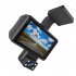 1080P Car Dash Cam 3 inch Lcd Night Vision Driving Recorder 360 Degrees 3 recording 24h Parking Monitoring Black