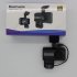 1080P Car Dash Cam 3 inch Lcd Night Vision Driving Recorder 360 Degrees 3 recording 24h Parking Monitoring Black