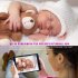 1080P Digital Projection Clock Wifi Camera Night Vision Motion Detection Security Camcorder