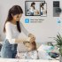 1080P Digital Projection Clock Wifi Camera Night Vision Motion Detection Security Camcorder