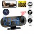 1080P Digital Projection Clock Wifi Camera Night Vision Motion Detection Security Camcorder