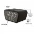 1080P Full HD Wifi Mini Camera Night Vision Motion Detection Clock Camcorder Wireless Charging Alarm Clock Cam Black