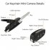 1080P HD Camera Dvr Car Key Model Mini Cam Infrared Night Vision Motion Detection Camcorder Black S820