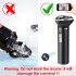 1080P HD Mini Camera Wifi P2p 64gb Video Recorder Dvr Electric Shaver Design Home Wireless IP Camcorder Black 64G