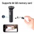 1080P HD Mini Camera Wifi P2p 64gb Video Recorder Dvr Electric Shaver Design Home Wireless IP Camcorder Black 64G