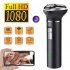 1080P HD Mini Camera Wifi P2p 64gb Video Recorder Dvr Electric Shaver Design Home Wireless IP Camcorder Black 64G