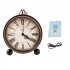 1080P HD Mini Camera Wifi Clock Camcorder Motion Detection Home Surveillance Retro Roman Numeral Clock Cam Bronze