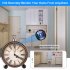 1080P HD Mini Camera Wifi Clock Camcorder Motion Detection Home Surveillance Retro Roman Numeral Clock Cam Bronze