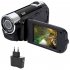 1080P HD Night Vision Anti shake Wifi DVR Professional Video Record Digital Camera Camcorder  black EU plug