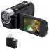 1080P HD Night Vision Anti shake Wifi DVR Professional Video Record Digital Camera Camcorder  black US plug