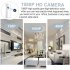 1080P HD Wifi Camera Aromatherapy Bottle Design Night Vision Motion Detection Home Security Surveillance Camcorder White