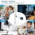 1080P HD Wifi Camera Aromatherapy Bottle Design Night Vision Motion Detection Home Security Surveillance Camcorder White