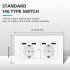 1080P HD Wifi Mini Camera Usb Socket Adapter Motion Detection Home Security Camcorder EU Plug Q25 White
