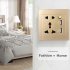 1080P HD Wifi Video Camera Socket Motion Detection Camcorder Wall Plug Dock Cam Audio Recorder White